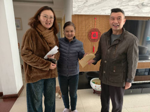 清江浦区委常委、统战部部长王荣生带队走访慰问侨界代表人士...